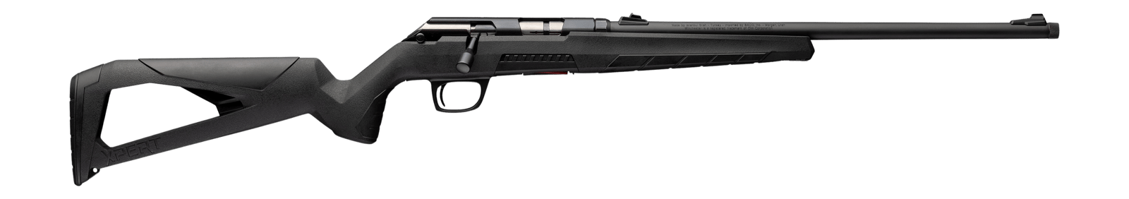 Winchester Repeating Arms 5252411003 Xpert Shadow 21 Sharp 10+1 16.50" Matte Black Steel Threaded Barrel & Drilled & Tapped Receiver, Picatinny Rail Forend, Black Skeletonized Polymer Stock
