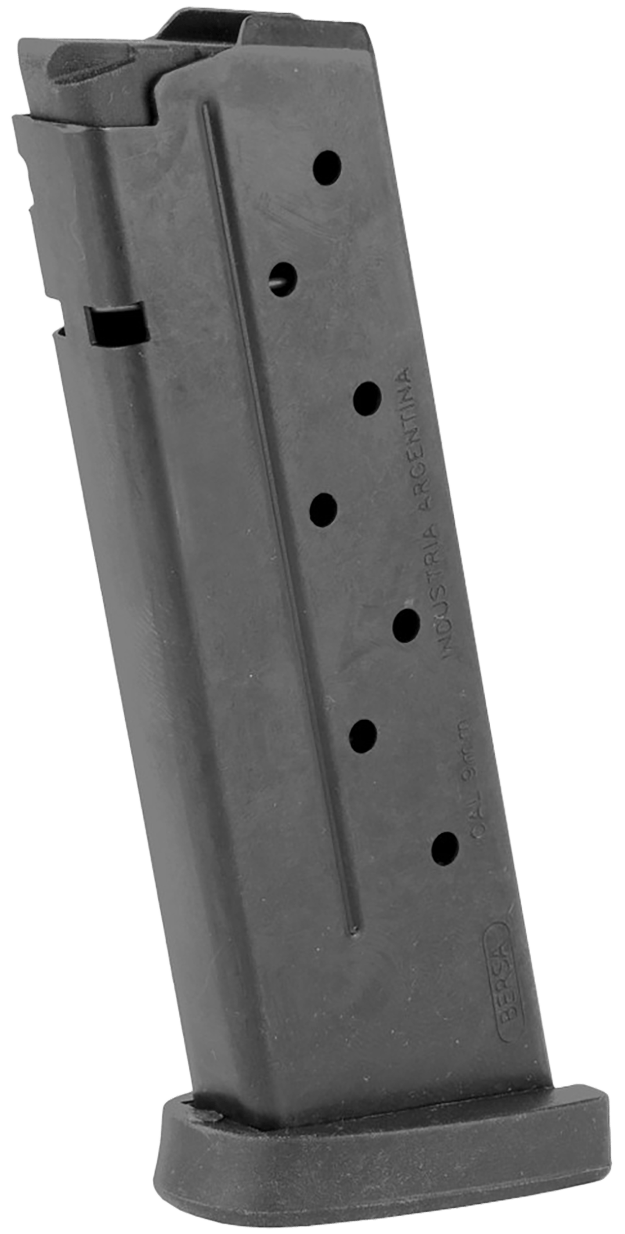 Bersa BP9CCMAG  BPCC 8rd 9mm Luger, Fits Concealed Carry Black Steel