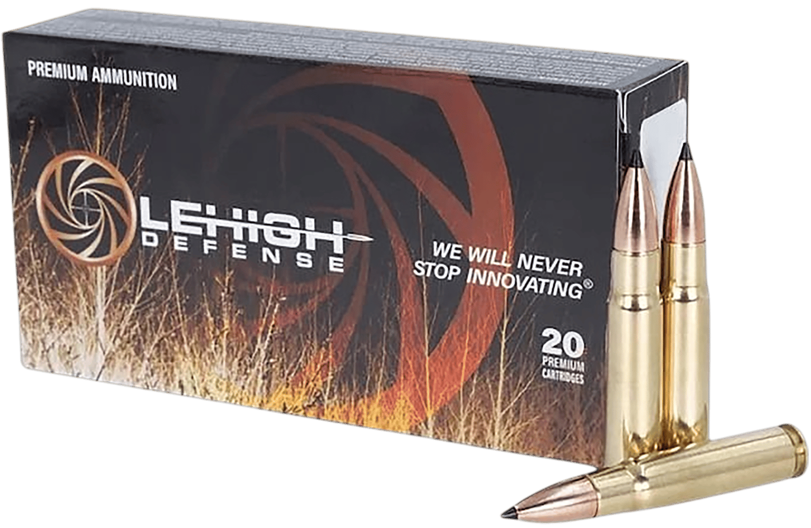 Wilson Combat LA358180TCC   358Win 180gr Tipped Controlled Chaos 20 Per Box/10 Case