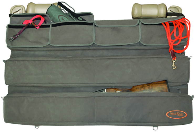 Mud River 18500 Truck Seat Organizer  Brown Nylon/Poly Pique