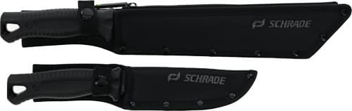 SCHRADE KNIFE MACHETE/KNIFE COMBO 2 SHEATHS PROMO Q4 26'<