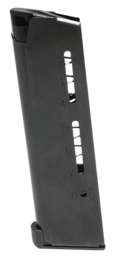 Wilson Combat 500BC ETM  8rd Detachable w/ Lo-Profile Steel Floor Plate 45 ACP Fits Wilson Combat 1911 Elite Tactical Blued Stainless Steel