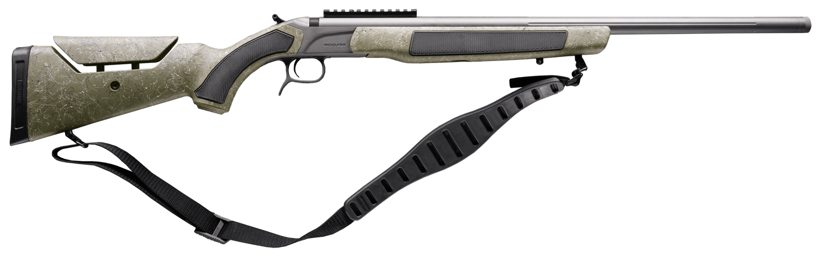 CVA PR3233NM Accura MR-X 50 Cal 26" Sniper Gray Cerakote Fluted Threaded Barrel, Receiver w/Picatinny Rail, Adjustable Veil Alpine Synthetic Stock