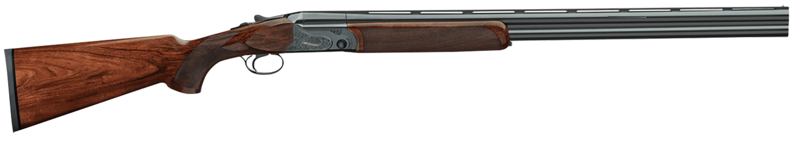 Rizzini USA 1103-1228 BR110 Limited 12 Gauge 28" Nickel Chrome Steel Receiver Engraved Grade 2.5 Turkish Walnut Wood Stock