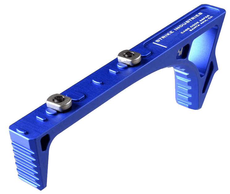 Strike LINKCFGBLU Link Curved ForeGrip AR-Platform Blue Aluminum