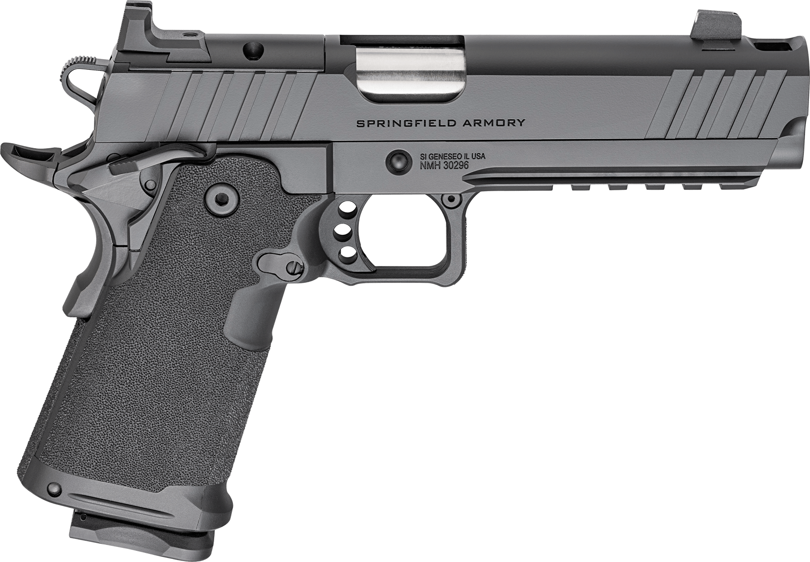 Springfield Armory PH9119AOSCOMP Prodigy  9mm 20+1 17+1 5" Stainless Black Cerakote Optic Ready Carbon Steel Slide Polymer Grip