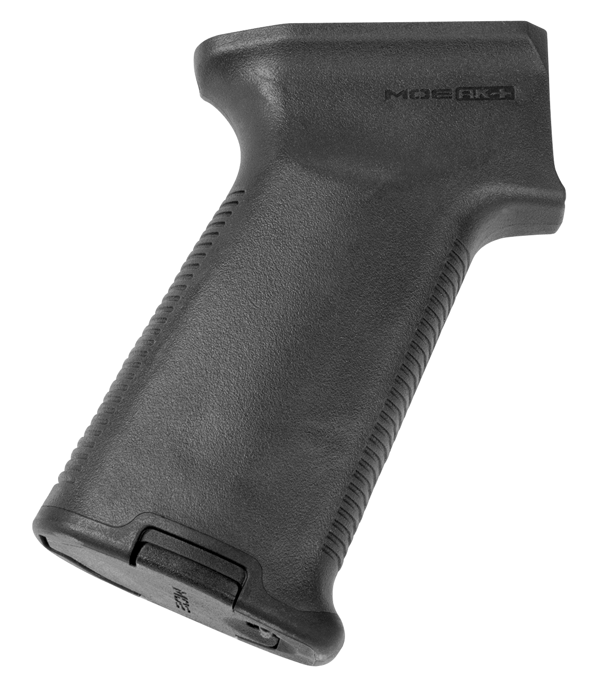 Magpul MAG537-BLK MOE+ Grip Black Polymer with OverMolded Rubber for AK-47, AK-74
