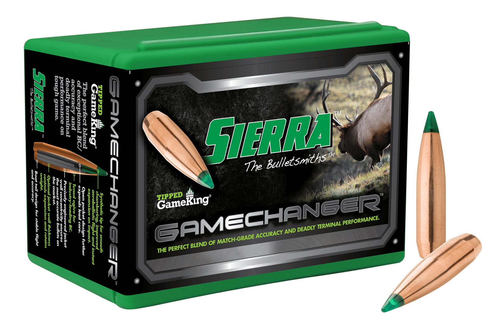 Sierra 4680 Tipped GameKing  308Win 180gr Tipped GameKing 100/Box