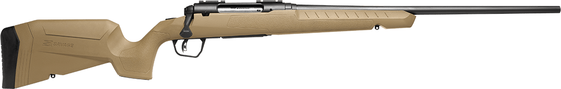 Savage Arms 32117 Axis 2 Compact 350 Legend 4+1 18" Matte Black Heavy Sporter Barrel, Matte Black Drilled & Tapped Carbon Steel Receiver, Fixed Flat Dark Earth Synthetic Stock, Right Hand