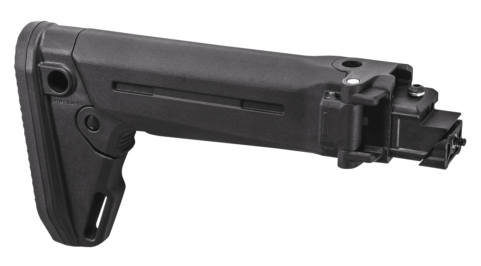 Magpul MAG585-BLK ZHUKOV-S Stock Folding Right Side Black Synthetic  for AK-Platform