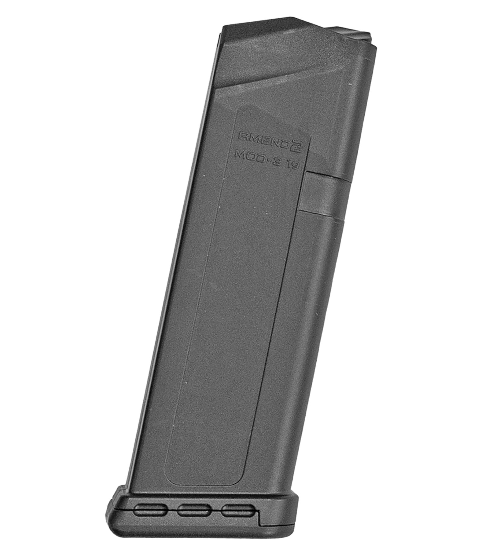 Amend2 G19MOD3BLK15 MOD-3  15rd 9mm Fits Glock 19 Black