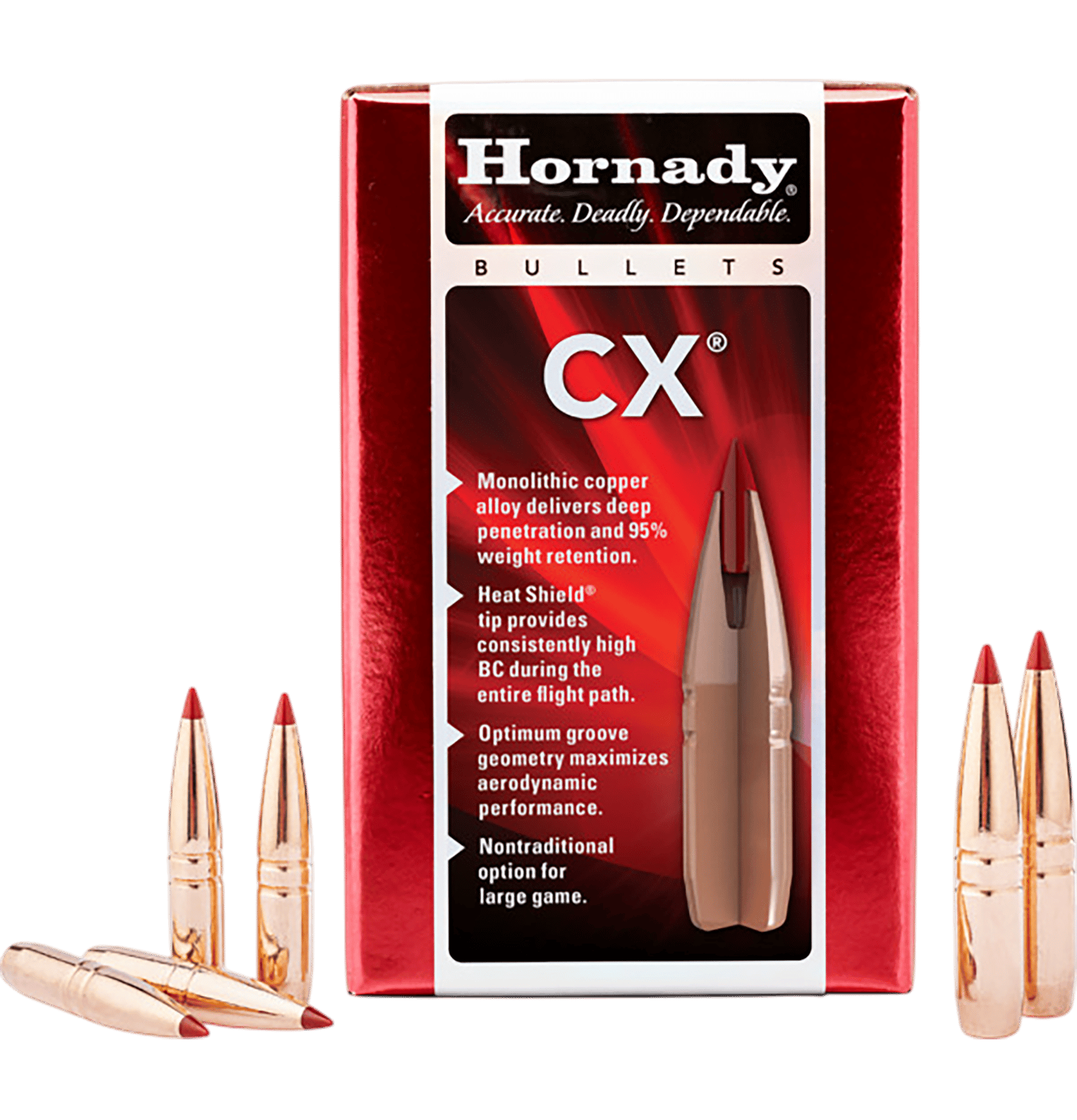 Hornady 2543 CX  25Cal 112gr 50 Per Box/25Case