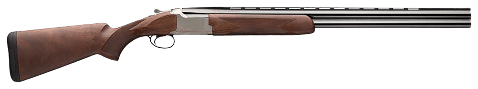 Browning 018259305 Citori Hunter 12 Gauge 26" Barrel 3" 2rd, Blued Barrels, Silver Nitride Finished Receiver With Gold Enhancement, Grade II Satin American Walnut Stock
