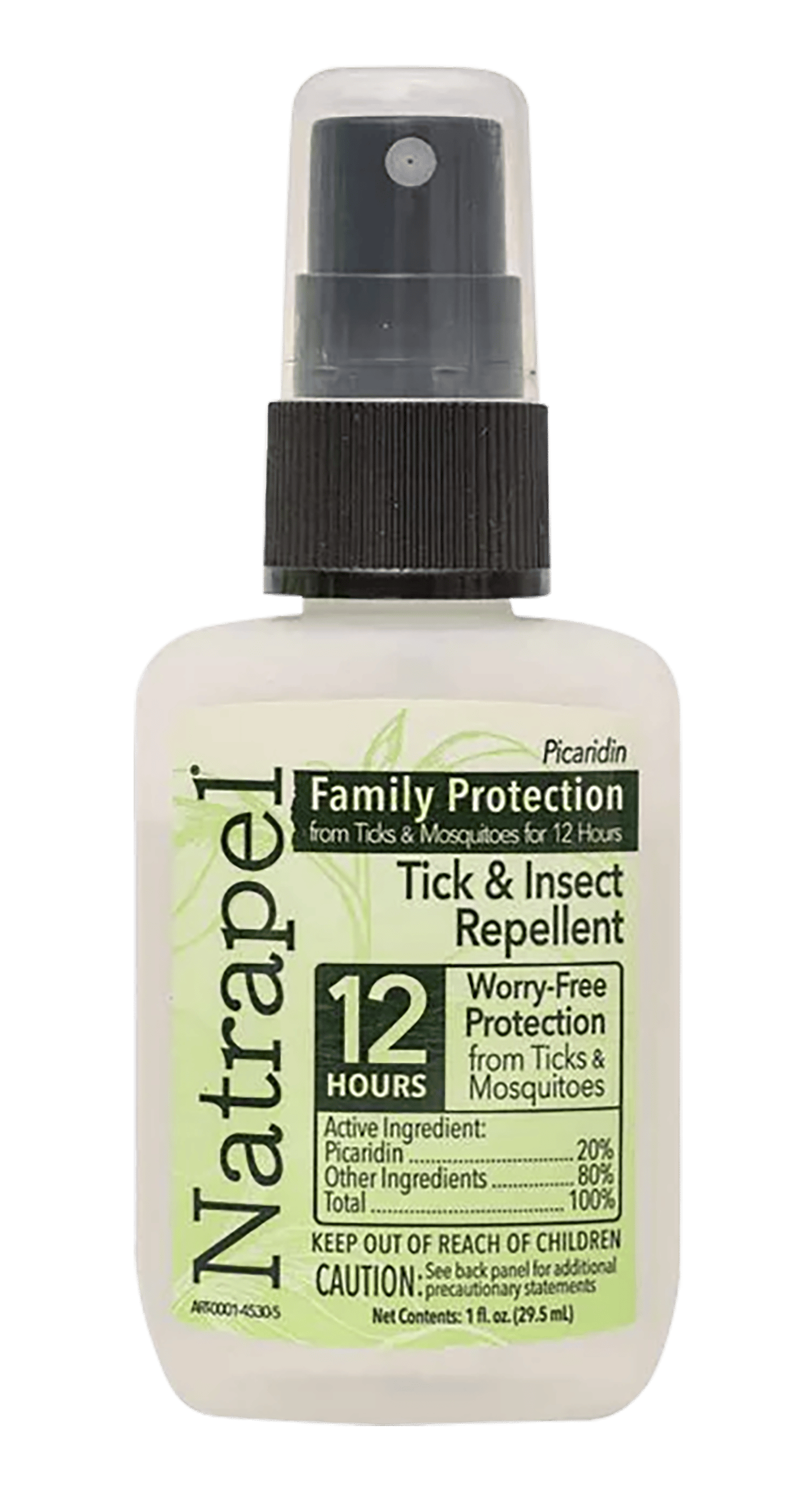 Natrapel 00066850 Picaridin Insect Repellent 1oz Spray Repels Ticks & Biting Insects Effective Up to 12 hrs