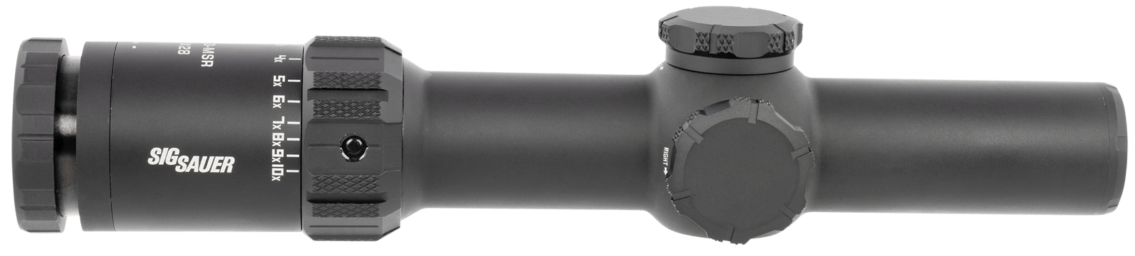 Sig Sauer Electro-Optics SOTM11000 Tango-MSR LPVO Black 1-10x28mm 34mm Tube Illuminated Red MSR BDC10 Reticle Features Throw Lever & ALPHA-MSR Mount