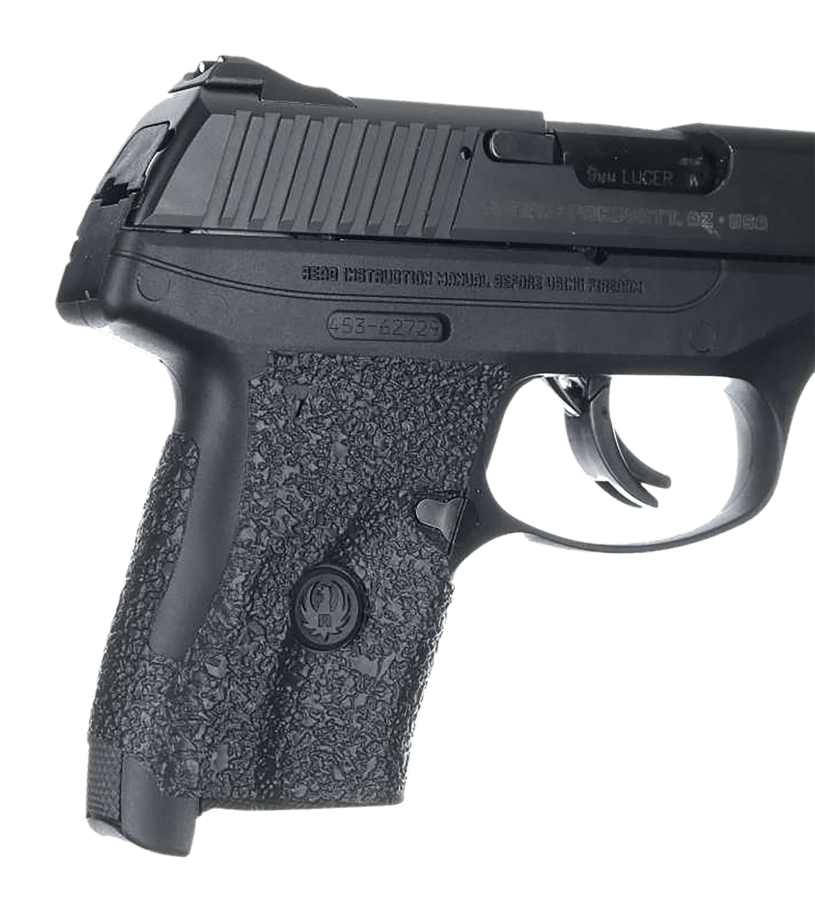 Talon Grips 508R Adhesive Grip  Textured Black Rubber for Ruger LC9s, EC9s