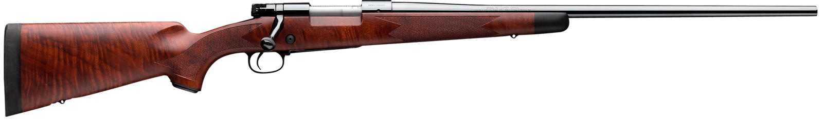 Winchester Repeating Arms 535203212 Model 70 Super Grade 243 Win Caliber with 5+1 Capacity, 22" Barrel, High Polished Blued Metal Finish & Satin Fancy Walnut Stock Right Hand (Full Size)