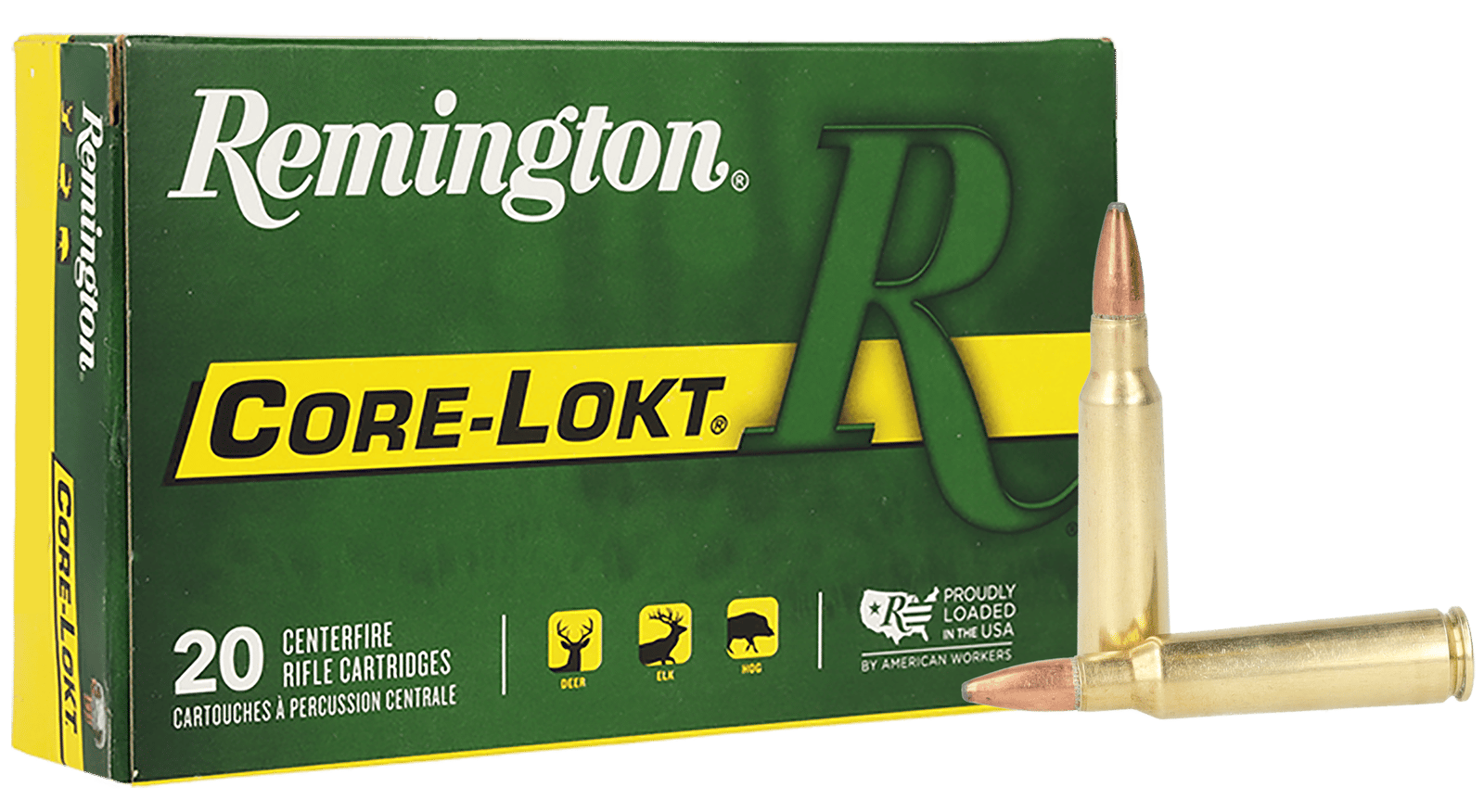 Remington Ammunition 29077 Core-Lokt  250Savage 100gr Pointed Soft Point Core Lokt 20 Per Box/10 Case