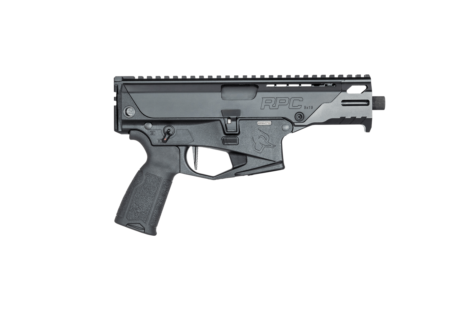 Taurus 1-RPC941-10 RPC  9mm Luger 10+1 4.50" Matte Black Threaded Barrel, Steel Receiver w/Picatinny Rail, M-LOK Handguard, Rear Picatinny Rail, Black Rubber Grip, Ambidextrous