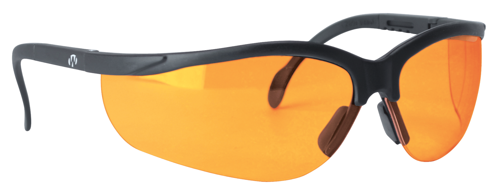Walker's GWPAMBLSG Sport Glasses  Adult Amber Lens Polycarbonate Black Frame