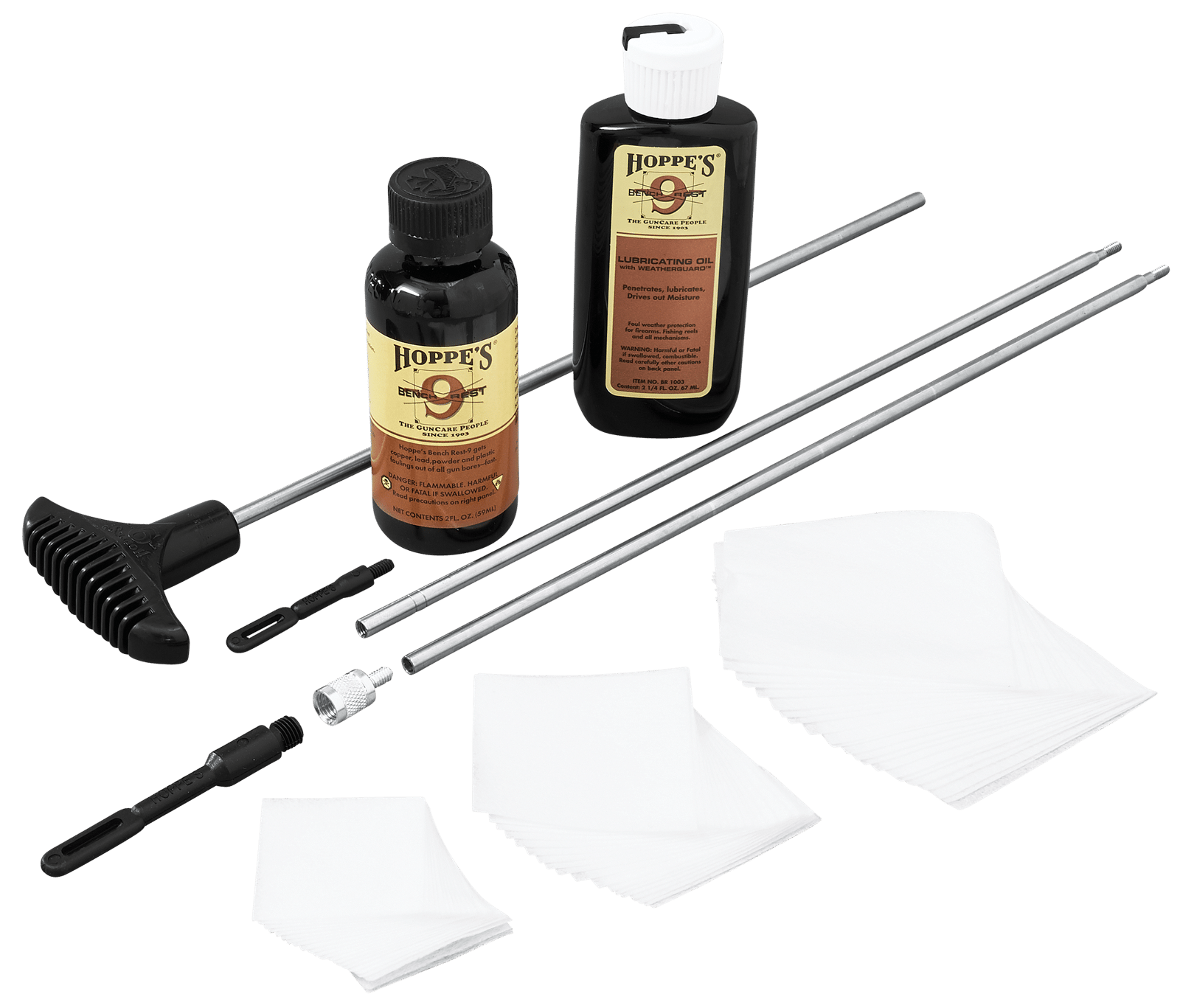 Hoppe's BRUO Bench Rest Rifle & Shotgun Cleaning Kit All-Calibers