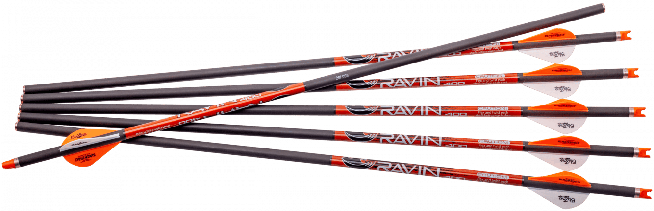 Ravin Crossbows R138 Arrows  400GR .003" 6 Pack