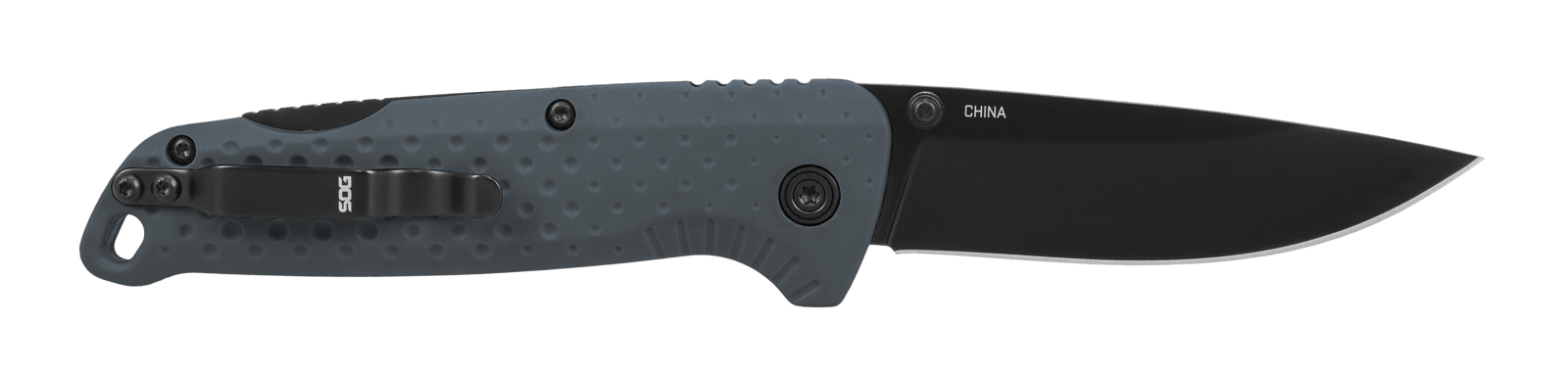 SOG 13-11-06-43  ADVENTURER LB 3.5" BLADE GRY/BLK