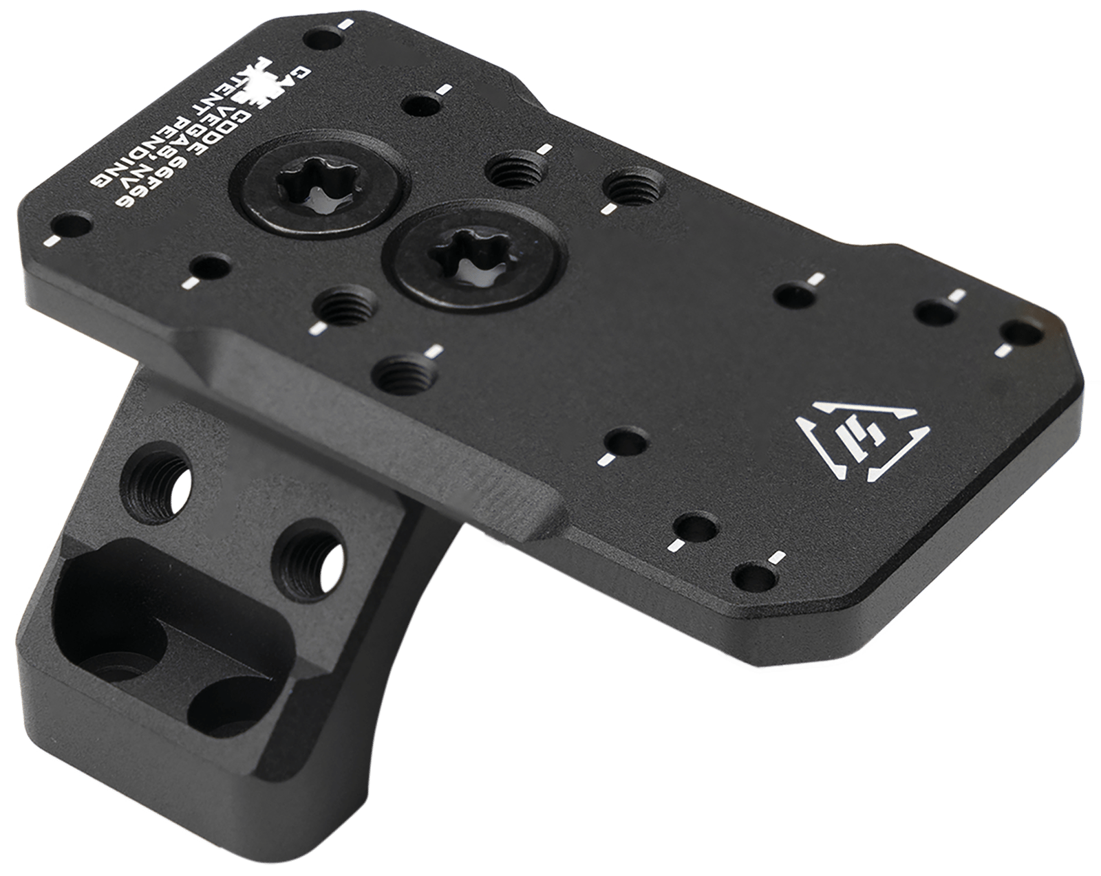 Strike Industries STRIKEASMOM ASM Ring Cap Multi-Optic Mount System  Black Anodized