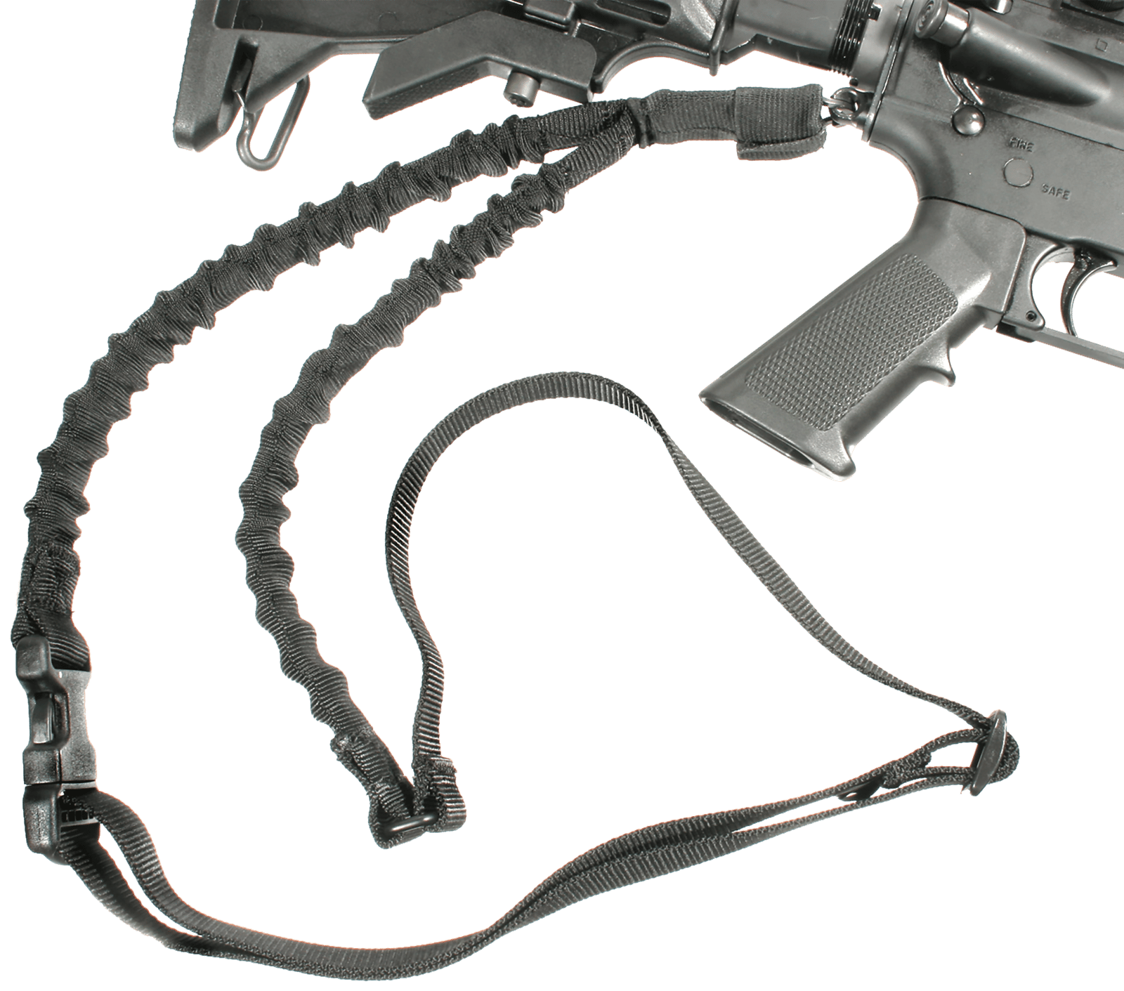 Blackhawk 70GS16BK Storm XT Rifle Sling Black Nylon Webbing 1.25" Wide Single-Point Design