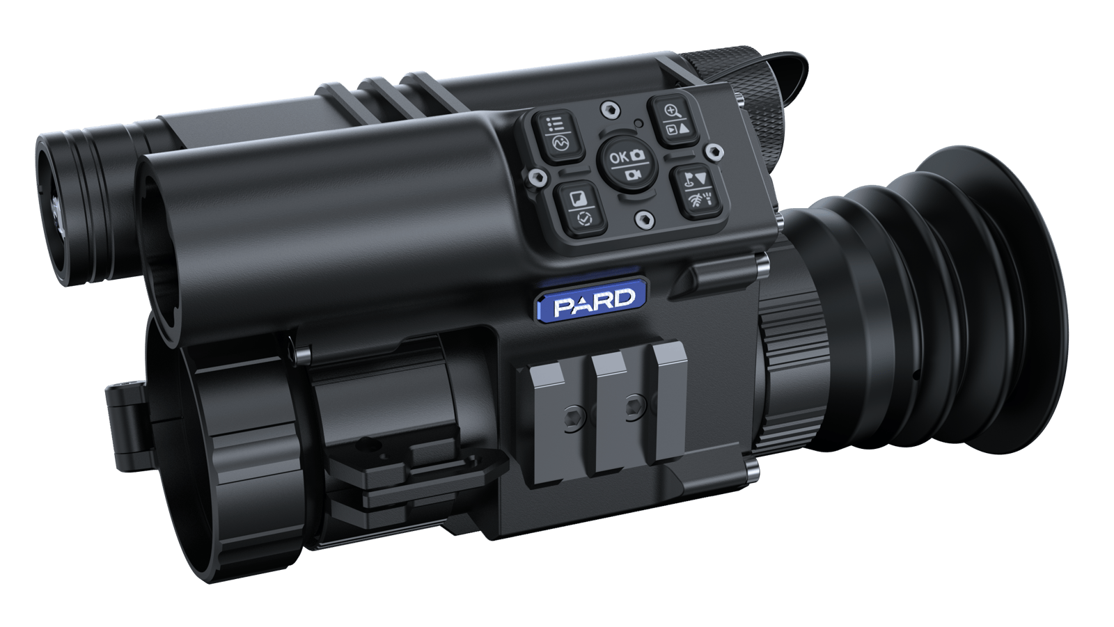 PARD FT3435/F FT34 LRF Thermal Clip On/Handheld/Mountable Black 1x 35mm Multiple Reticle 384x288, 50Hz Resolution Zoom Digital 2x Features Laser Rangefinder
