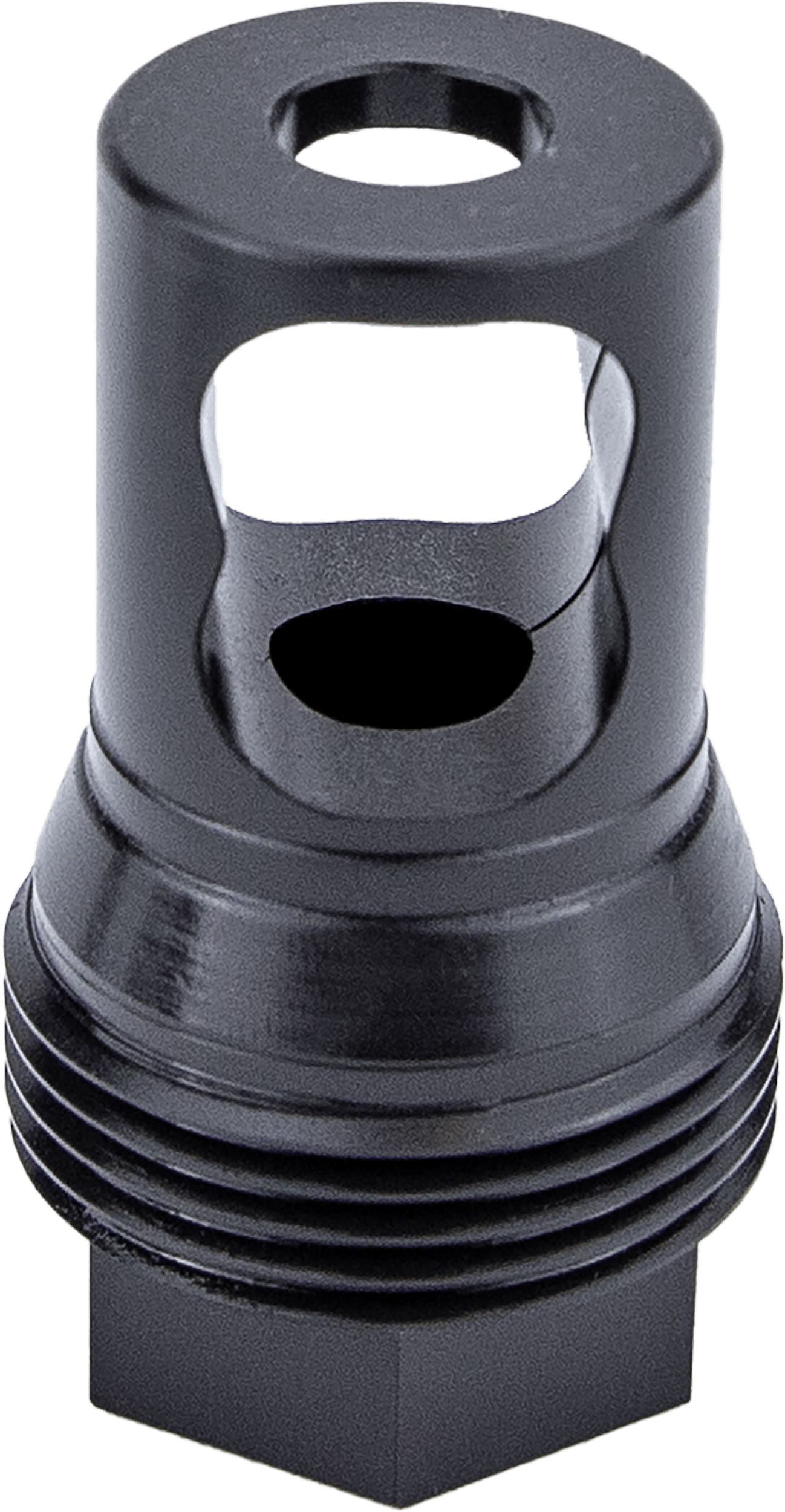Kgm Suppressors A-TMB50-S-4 R50T Taper Muzzle Brake Black Nitride Steel M25x1.5 Threads