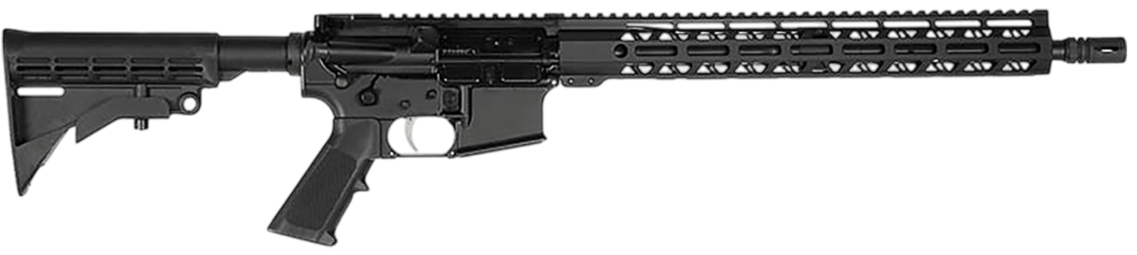 Hi-Point HP15R556 HP 15R 5.56 NATO 30+1 16" Black Threaded Barrel, Black Aluminum Receiver w/Picatinny Rail, M-LOK Handguard, M4 Style Black Polymer Stock w/QD, Black Polymer Grip