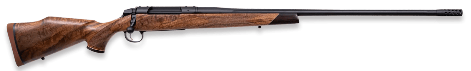 Weatherby 3WASD7MMPR6B 307 Adventure SD Full Size 7mm PRC 3+1 26" Black Cerakote Fluted Threaded Barrel, Graphite Black Cerakote Drilled & Tapped Stainless Steel Receiver, Fixed Walnut Stock