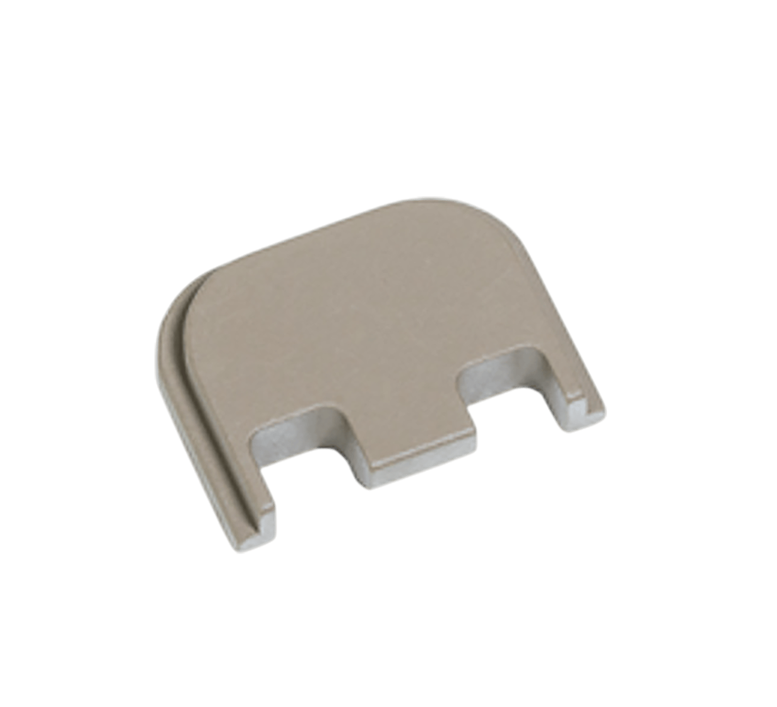 Timber Creek Outdoors GL43XSCPFDE Glock 43X/48 Slide Cover Plate Flat Dark Earth Aluminum