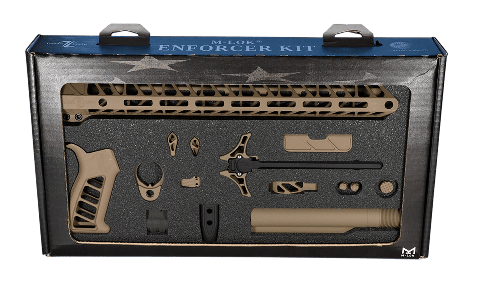 Timber Creek Outdoors TCOEKFDE Enforcer Complete Build Kit Flat Dark Earth