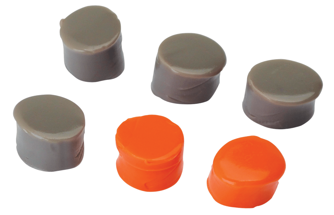 Walker's GWPSILPLGOFDE Silicone Putty  32 dB In The Ear  Flat Dark Earth/Orange Adult 3 Pack