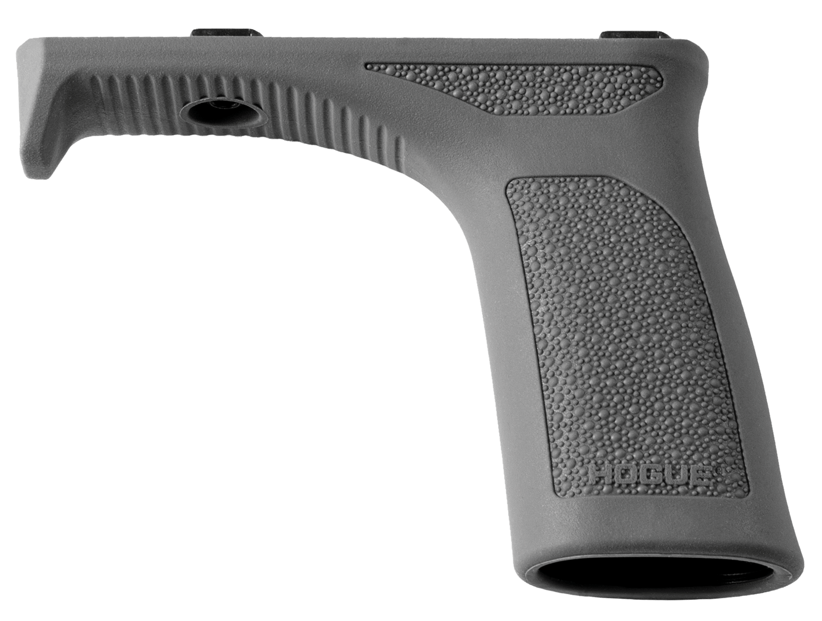 Hogue 13132 Hybrid Forend Grip Gray Overmolded Rubber