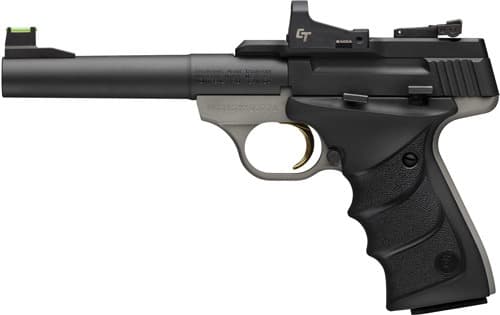 BROWNING BUCK MARK PRACTICAL 22LR 5.5" BLK/GRAY W/RED DOT*
