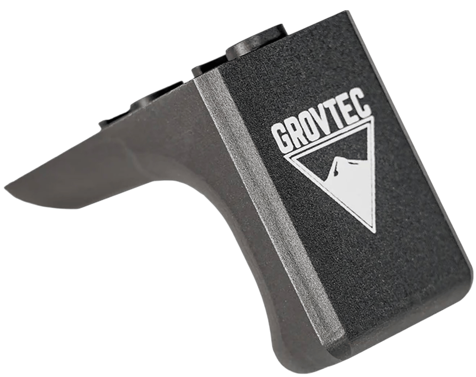 GrovTec US Inc GTHM321 G-Stop Reversible Hand Stop Black Anodized Aluminum