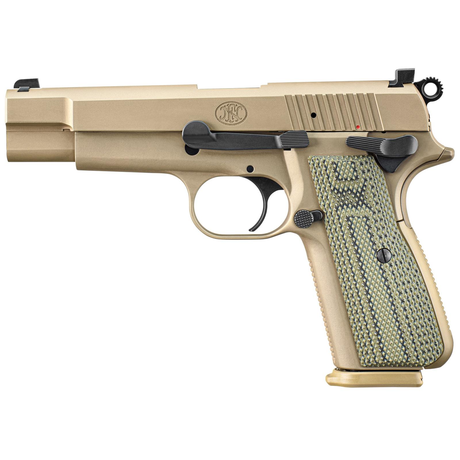 FN HIGH POWER 9MM 4.7" 10RD FDE OLVE