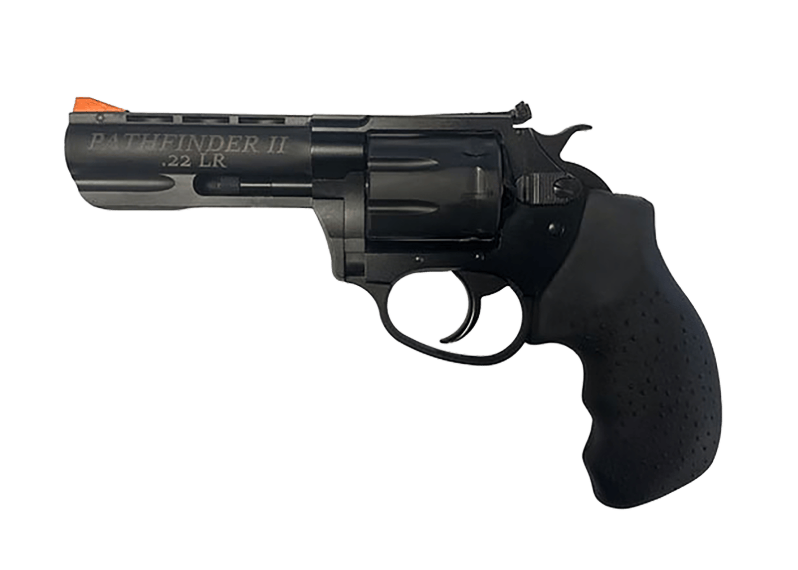 Charter Arms 12335 Pathfinder II Small Frame 22 Mag 8 Shot 3.50" Black Passivate Steel Barrel & Cylinder, Black Passivate Aluminum Frame, Black Rubber Grip, Exposed Hammer