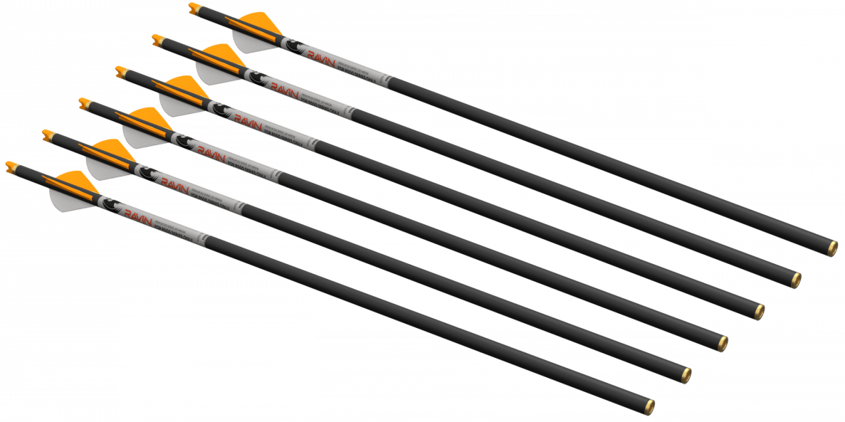 Ravin Crossbows R121 R500/50X Series Arrows .001" 6 Pack