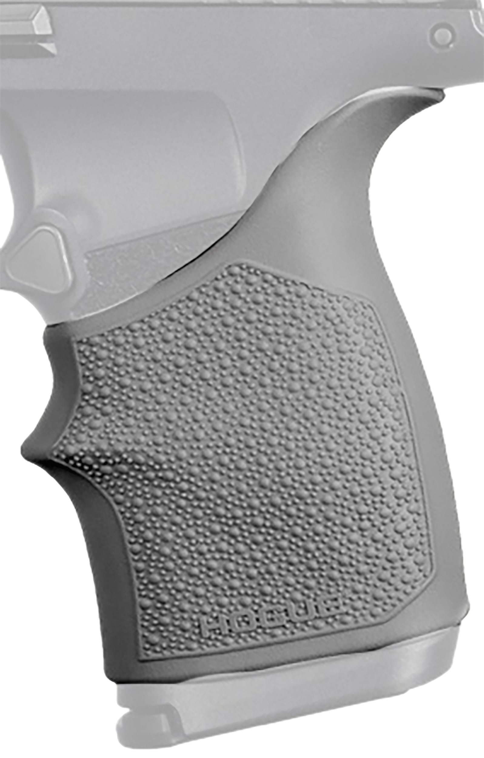 Hogue 18712 Grip Sleeve Handall Beavertail Slate Gray Rubber