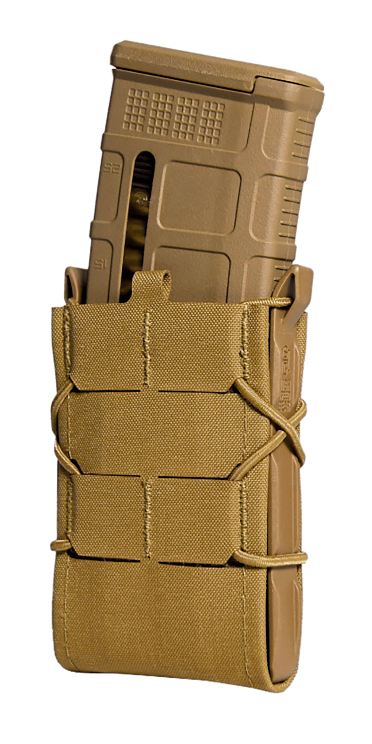 High Speed Gear 24TA00CB TACO Gen 2 Coyote Brown Nylon Laminate MOLLE Mount Rifle