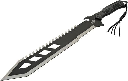 SZCO SIERRA ZULU TRIDENT MACHETE 17.75" BLADE 24" OAL