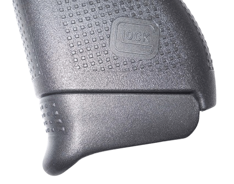 Pearce Grip PG43+1 Magazine Extension  made of Polymer with Black Finish & 3/4" Gripping Surface for Glock 43 (Adds 1rd)