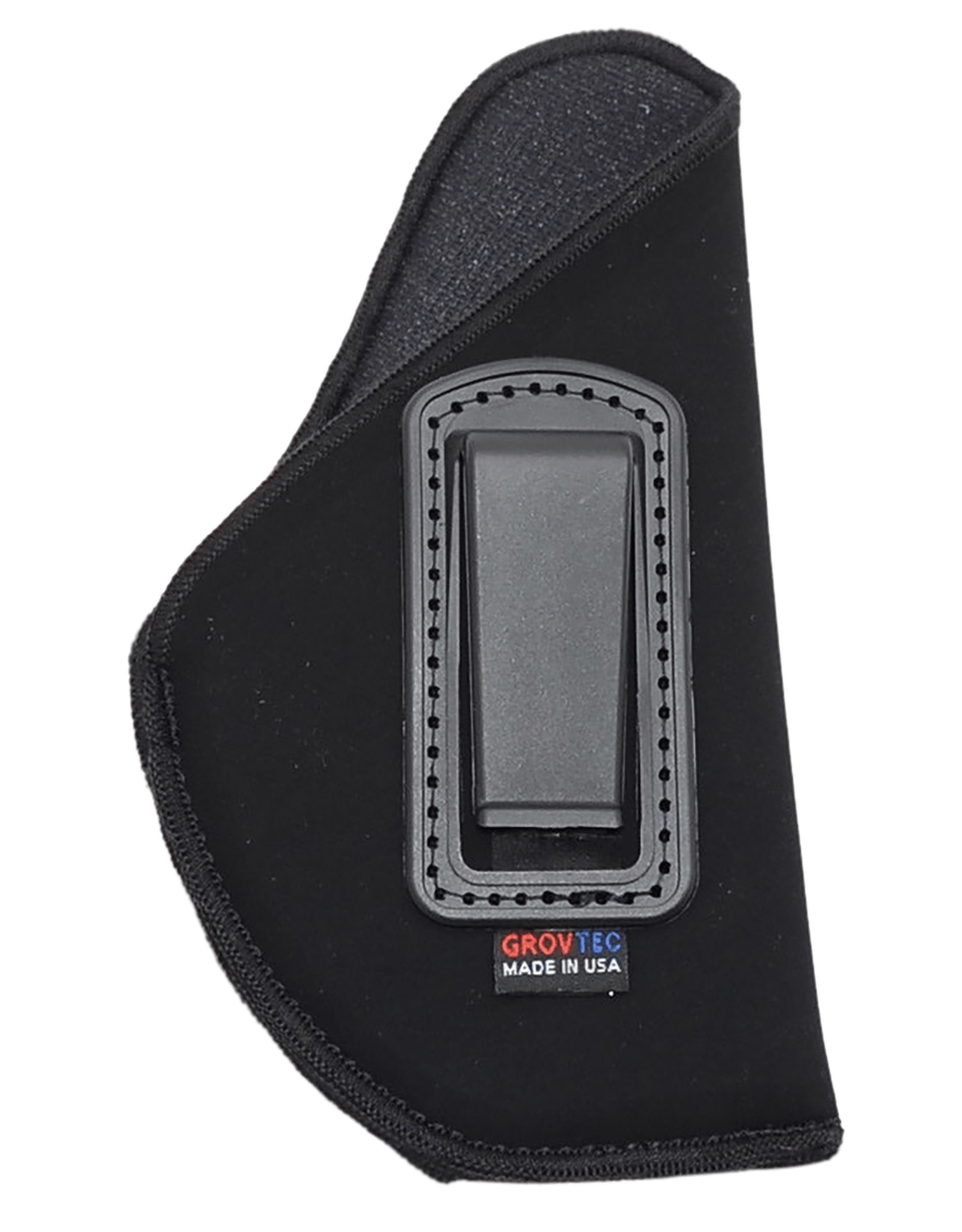 GrovTec US Inc GTHL14112R Inside The Pants  IWB Size 12 Black Suede Compatible w/Glock 26/27/33 Belt Clip Mount Right Hand
