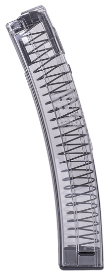 ETS Group SMKHKMP530 Pistol Mags  30rd Standard 9mm Luger Compatible w/ HK MP5/MP5K/94/SP89/SP5K Smoke Polymer
