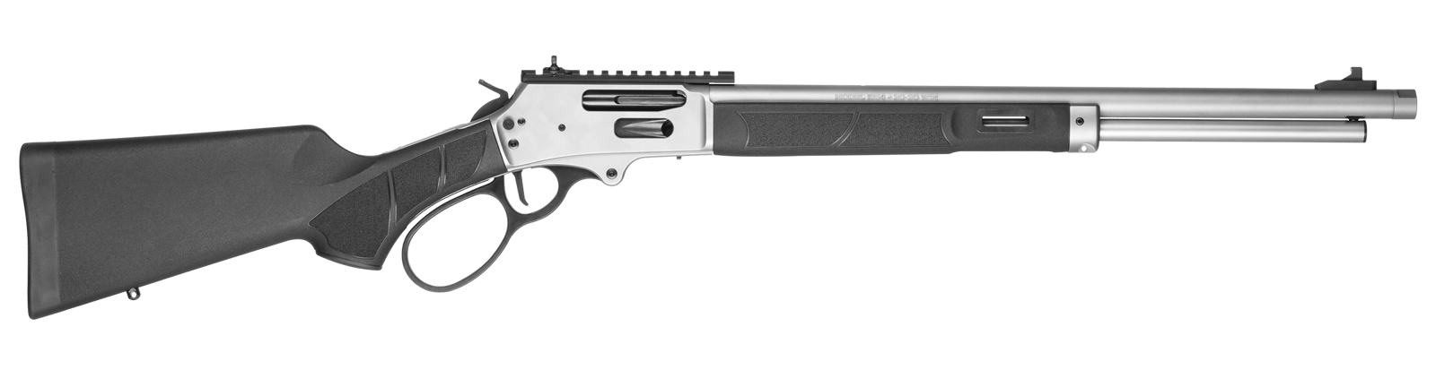 Smith & Wesson 14205 1854  30-30 Win 6+1 20" Stainless Threaded Barrel, Stainless Steel Receiver s/Picatinny Rail, M-LOK Forend, Black Fixed Synthetic Stock