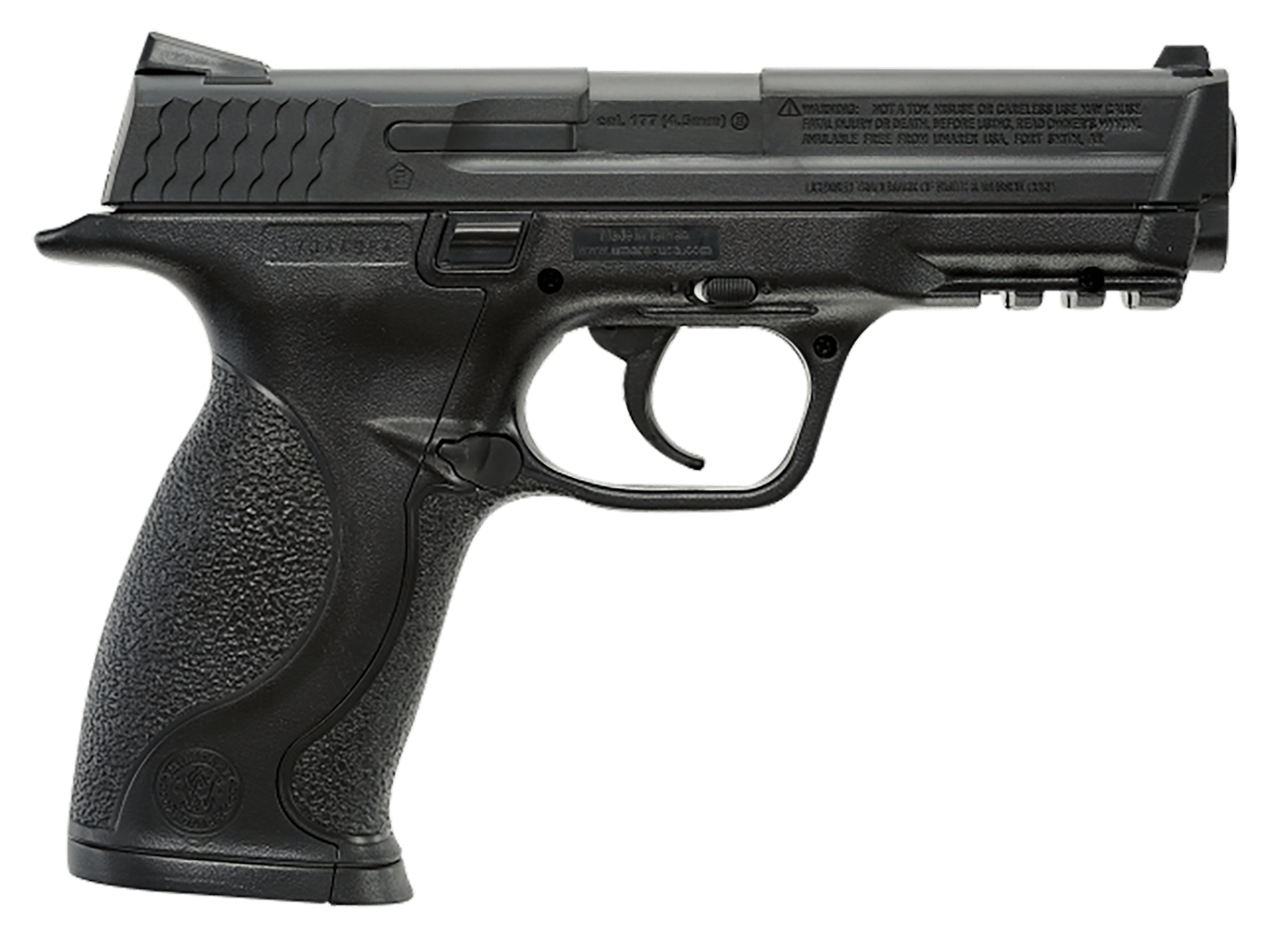 Umarex 2255050 S&W M&P  CO2 177 19+1 4.30" Black Polymer Grips